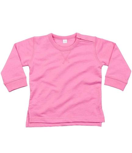Babybugz Baby Sweatshirt - bubblegum pink - 12-18